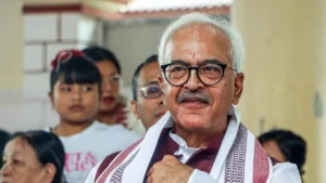 Manipur Governor meets Home Minister Amit Shah