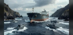 Distressed Radio Message from Indian Tanker During Shooting Incident in Strait of Hormuz