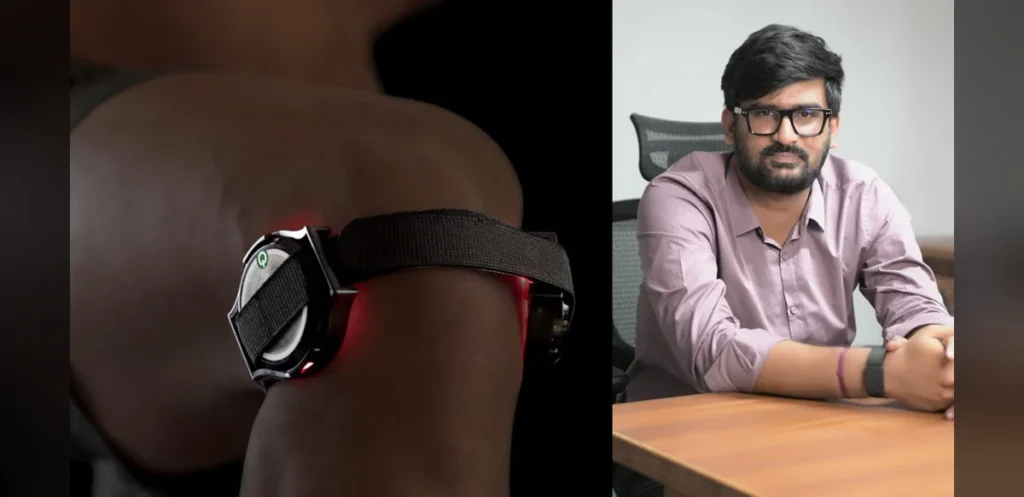Hyderabad Startup Creates Wearable Light Device for Chronic Pain Relief