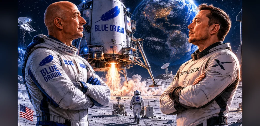 NASA Selects Blue Origin for Initial Uncrewed Lunar Mission