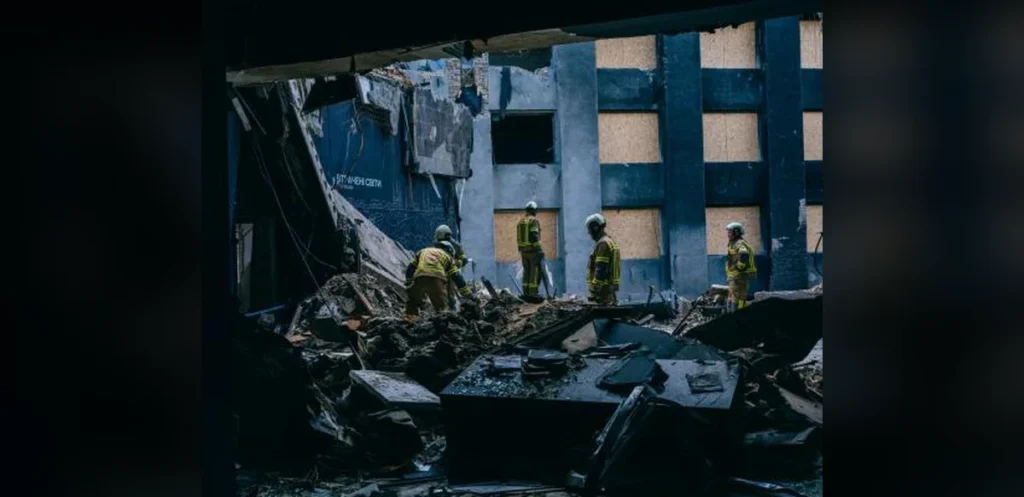 Russian missile strikes damage Kyiv cultural institutions