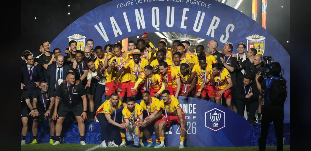 Lens Claims First French Cup Title After Defeating Nice in Final