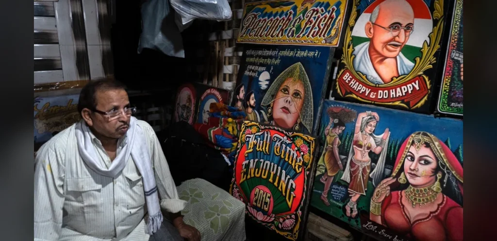 Preserving Bollywood Hand-Painted Posters: The Story of Artist Kafeel
