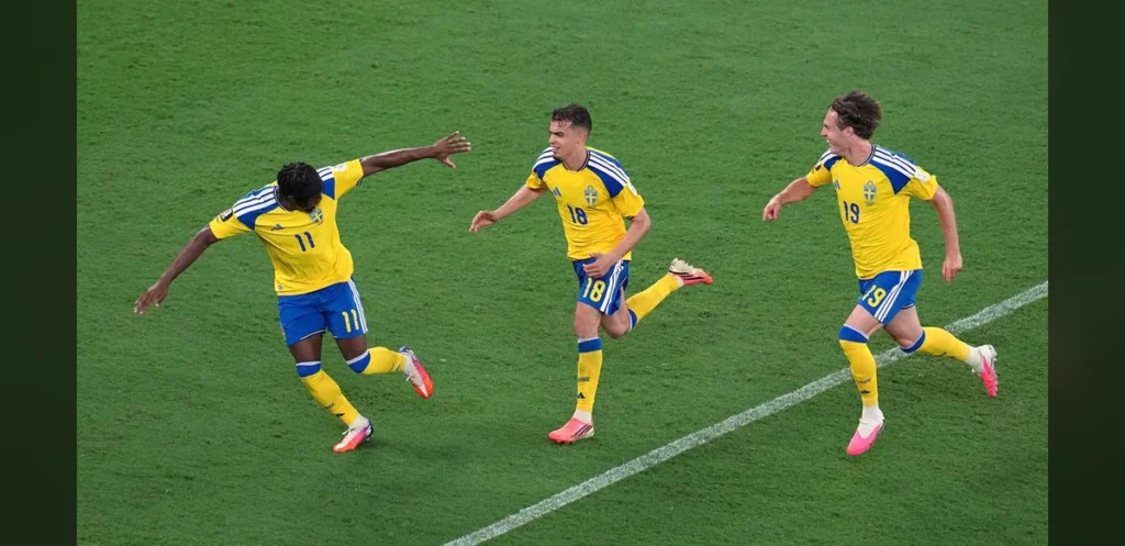 Sweden Beats Tunisia 5-1 in World Cup Group Stage