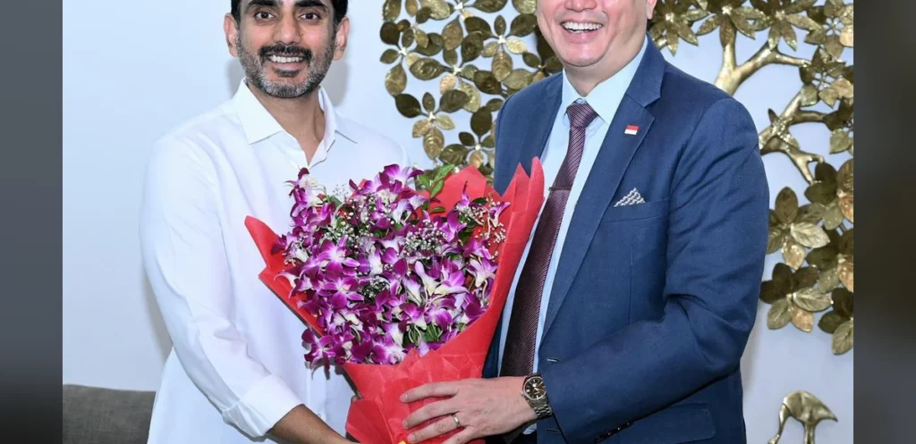 Andhra Pradesh Minister Discusses Investment Ties With Singapore Consul