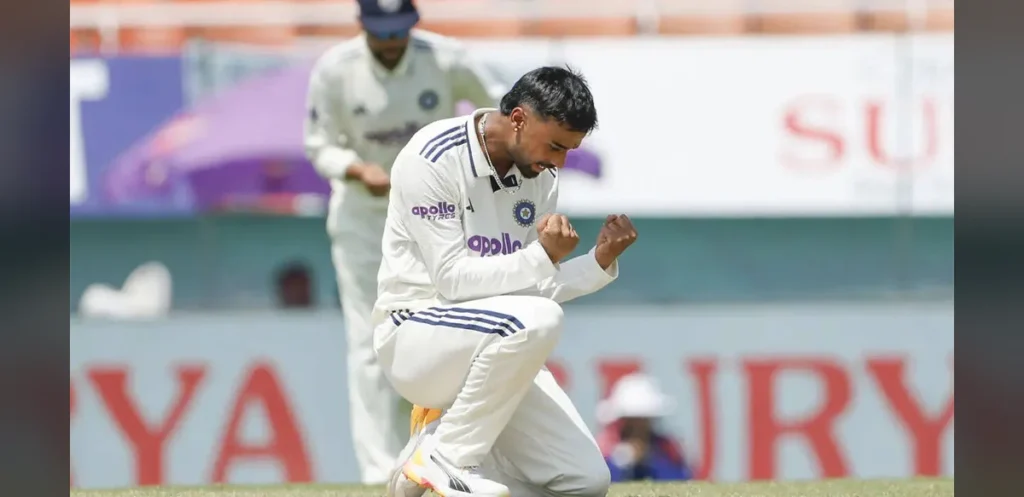 India vs Afghanistan Test: Debutant Manav Suthar Takes Wicket Early as Afghanistan Reach 28 for 1 at Tea