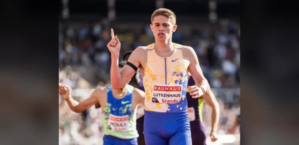 Teenage Runner Cooper Lutkenhaus Impresses Rivals in Track Events