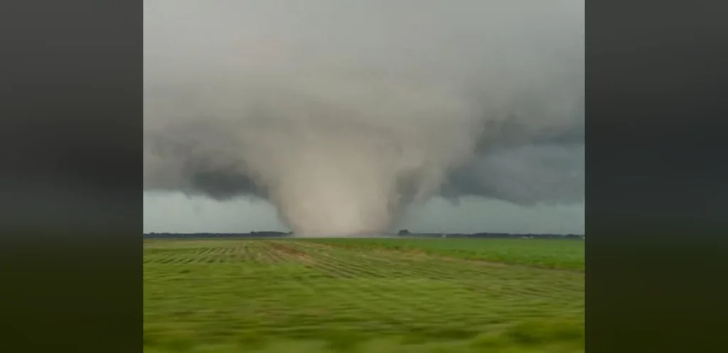 Tornadoes Strike Central US as Heat and Humidity Rise in Northeast