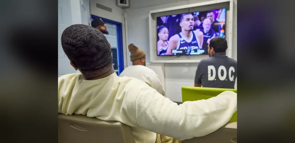 Knicks NBA Finals Appearance Draws Viewers Inside Rikers Island Jail