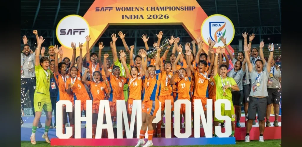 Indian Prime Minister Congratulates Women’s Football Team on SAFF Championship Victory