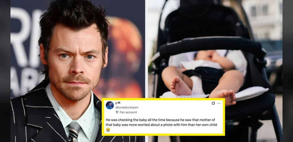 Celebrity Interaction Highlights Concerns Over Stroller Safety in Public Spaces