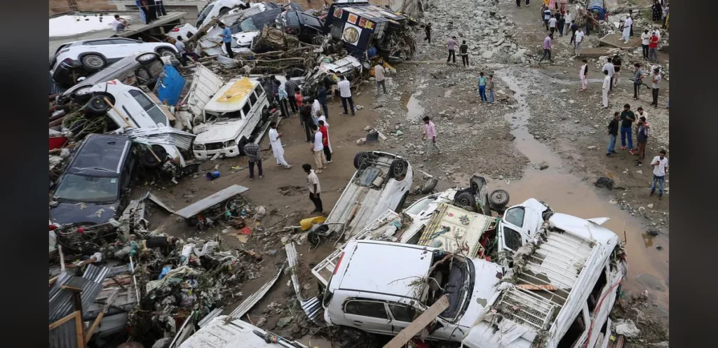 Heavy Rainfall Hinders Rescue Operations in Jammu and Kashmir Floods; Death Toll Reaches 12