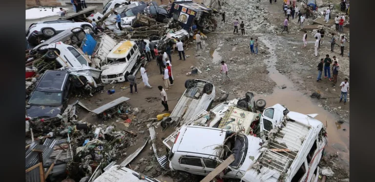 Heavy Rainfall Hinders Rescue Operations in Jammu and Kashmir Floods; Death Toll Reaches 12