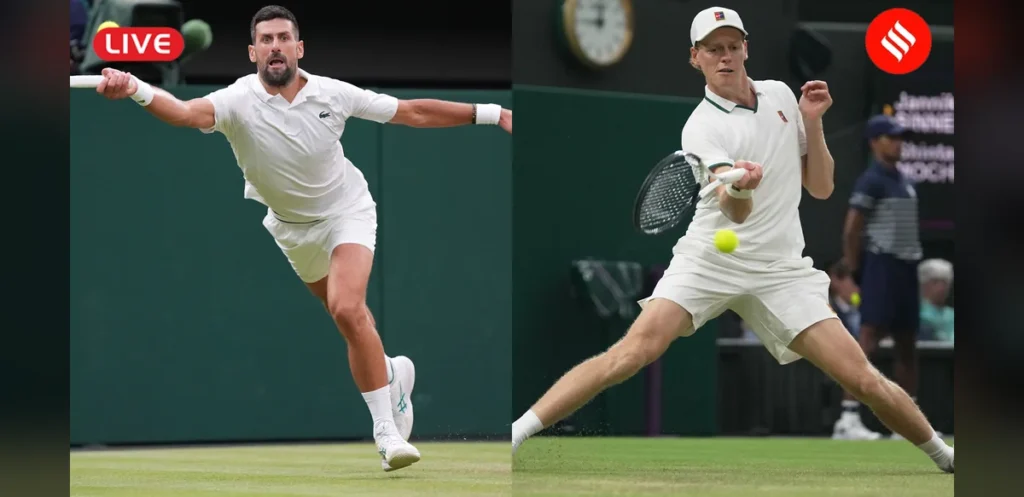 Djokovic Set to Face Sinner in Wimbledon Semifinal