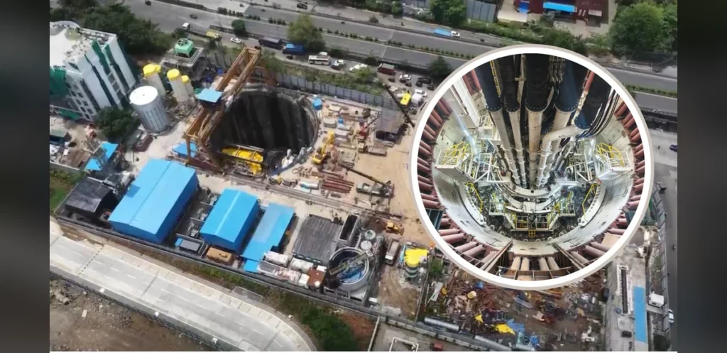 Second Tunnel Boring Machine Begins Work on India’s First Undersea Rail Tunnel