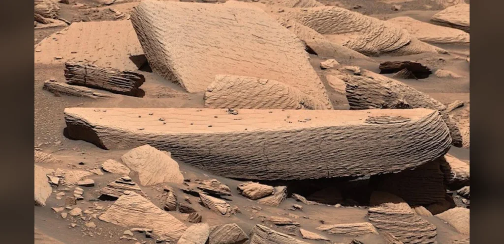 Curiosity rover identifies traces of ancient Martian sandstorm in Gale Crater rocks