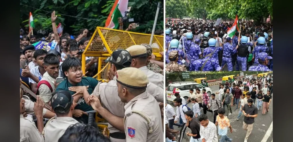 Over 50 Police Hurt as CJP March to Parliament Turns Violent in Delhi