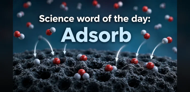 Science Term of the Day: Adsorb, Its Meaning, Origin, and Uses