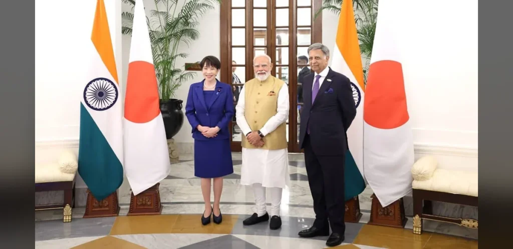 Baba Kalyani Meets Indian and Japanese Leaders to Advance Industrial Cooperation