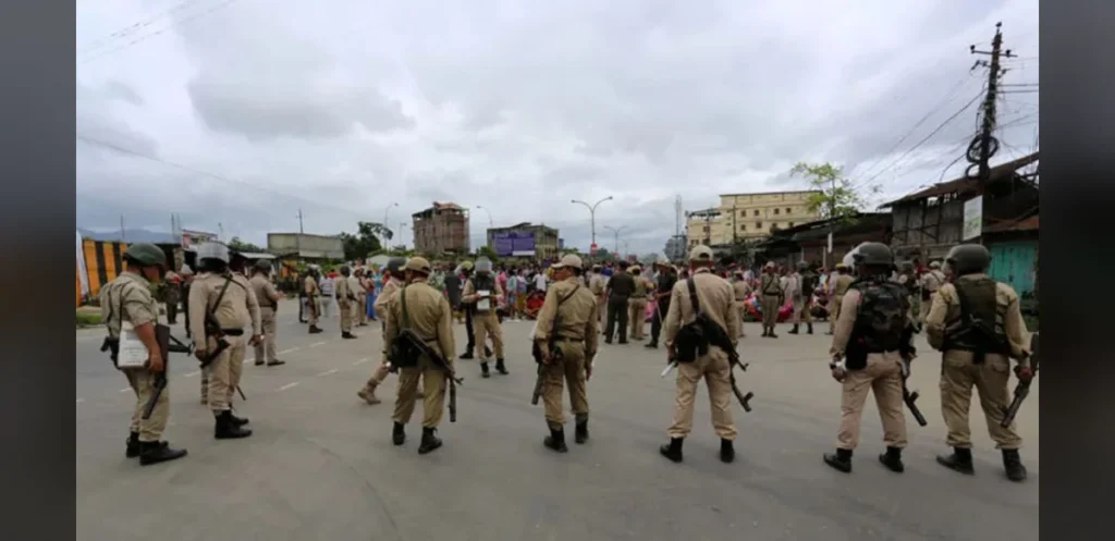 CRPF Sends Armored Vehicles to Manipur After Senapati Clashes