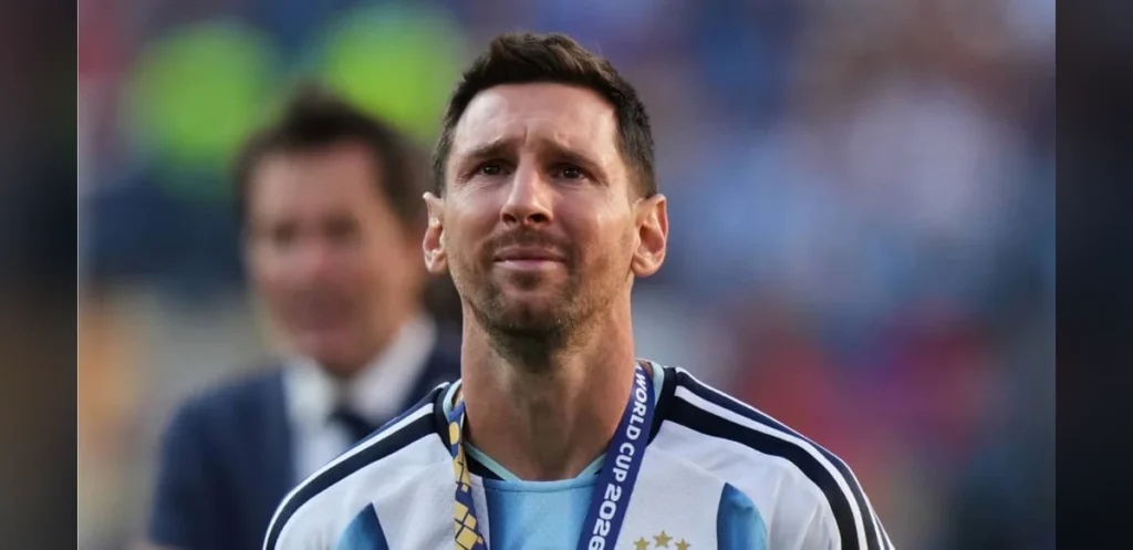 Lionel Messi Shows Emotion After Argentina Loss in FIFA World Cup 2026 Final