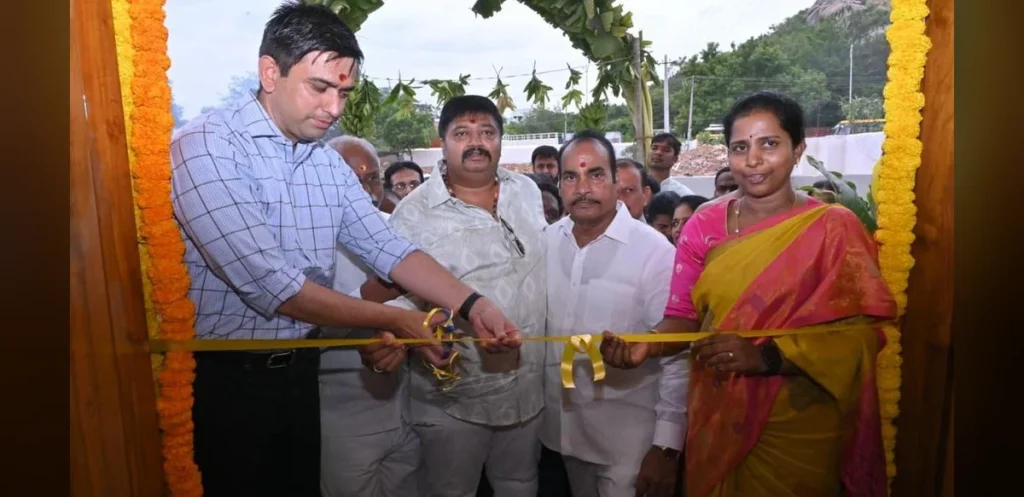 Collector Opens New Girls Hostel at Government School in Chittoor