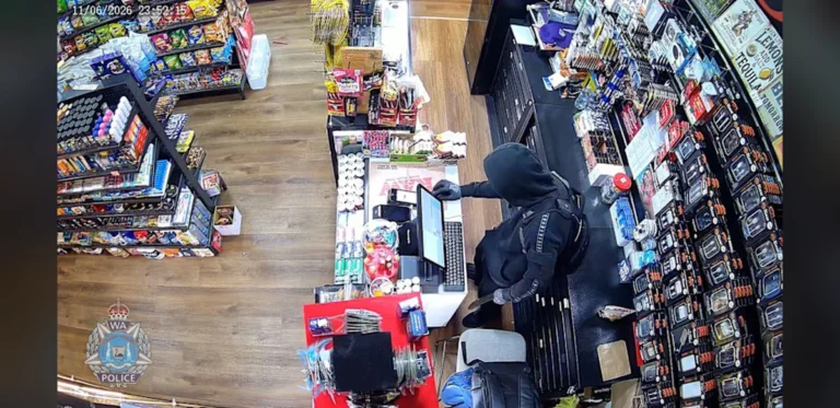 Authorities Release Footage Seeking Two Men in Perth Robbery