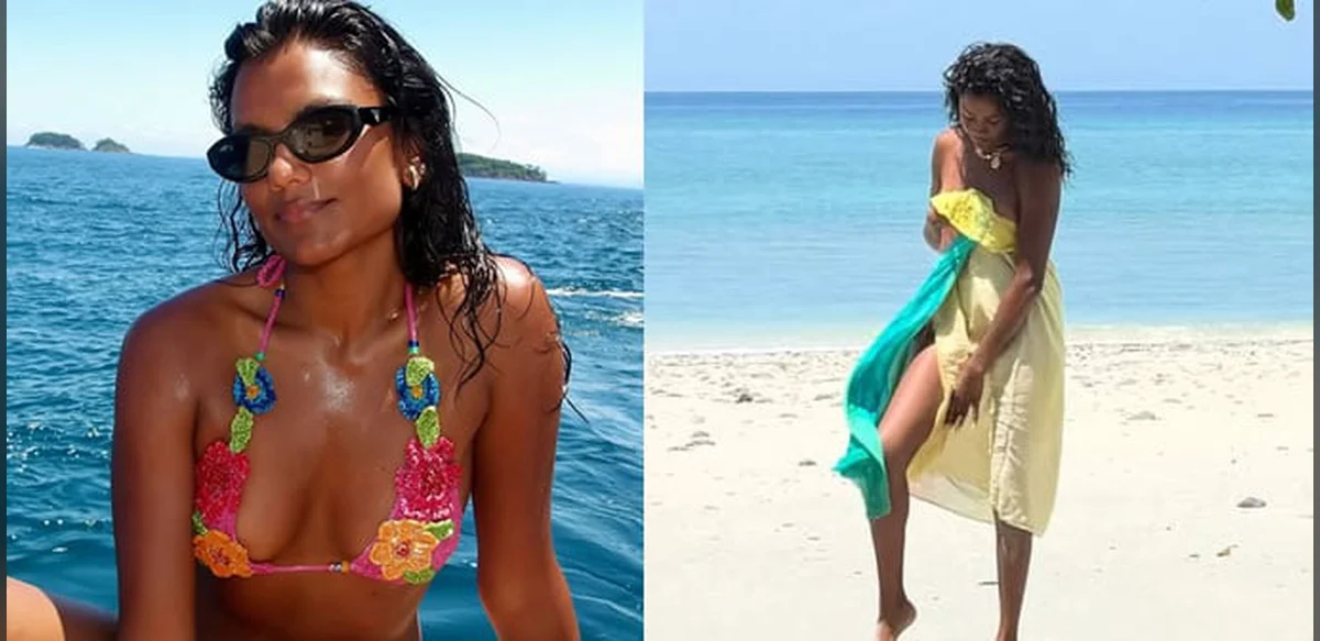 Simone Ashley Shares Photos from Panama Beach Vacation