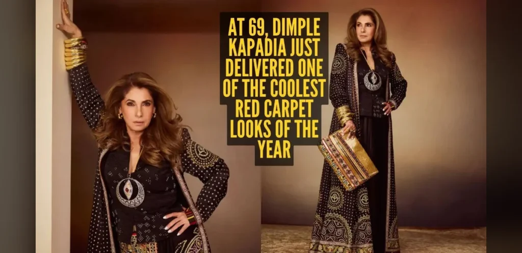 Dimple Kapadia’s black outfit at The Odyssey premiere draws attention