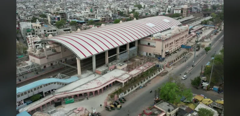 Rajasthan’s 151-Year-Old Gandhinagar Jaipur Station Redevelopment Nears Completion