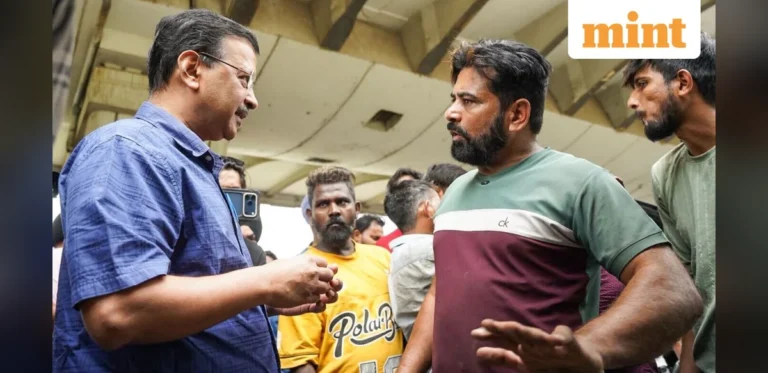 Arvind Kejriwal Meets Delhi Residents Over E20 Petrol Concerns