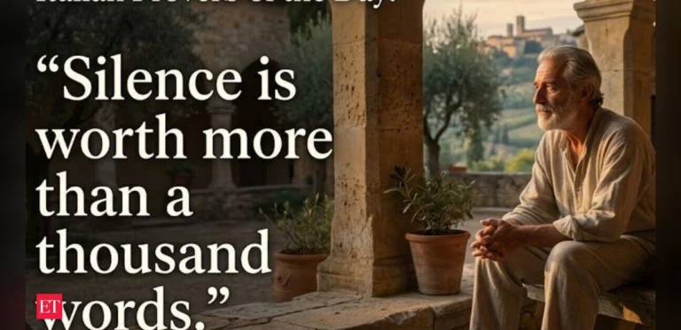 The Enduring Value of Restraint Highlighted in an Italian Proverb