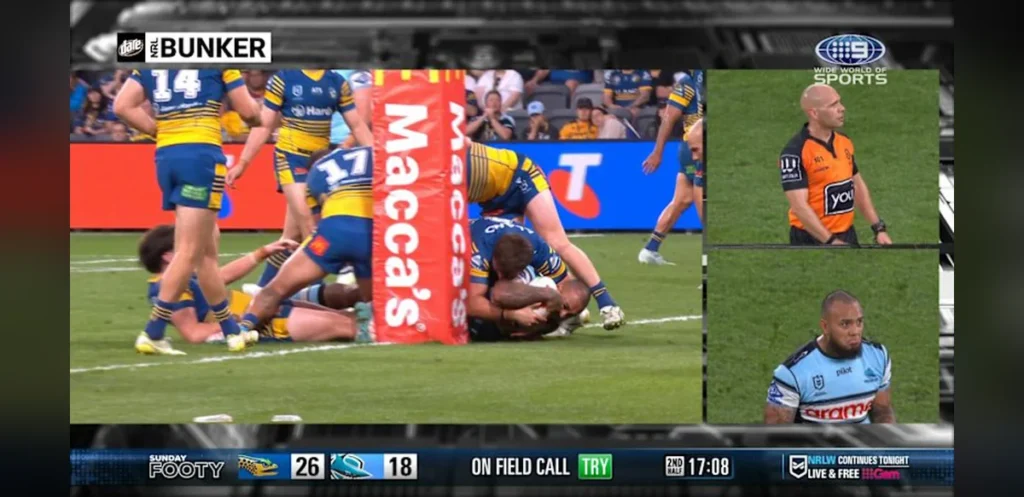 Bunker Review Denies Forward’s Try in Close Contest