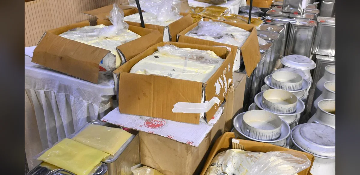 Hyderabad Police Seize 25.5 Tonnes of Adulterated Ghee, Palm Oil and Vanaspati