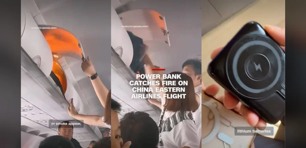 Power Bank Fire on China Eastern Flight Prompts Global Airline Battery Reviews