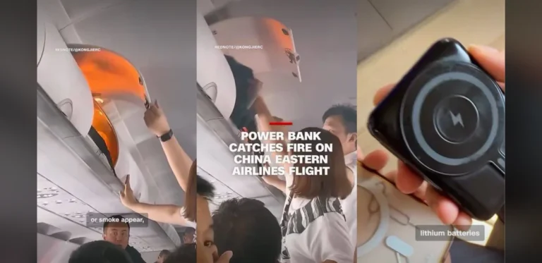 Power Bank Fire on China Eastern Flight Prompts Global Airline Battery Reviews