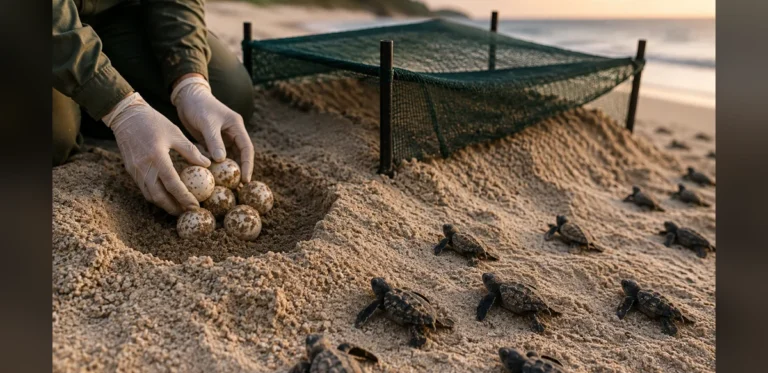 Relocated turtle nests produced fewer hatchlings, smaller young and a heavily female-biased sex ratio