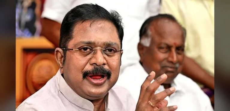 AMMK Leader Questions Value of Chief Minister’s Statements on Corruption at Procurement Centers