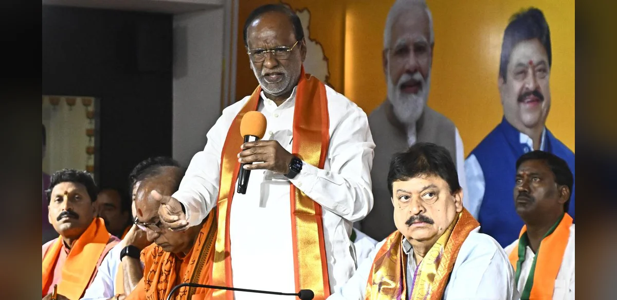 BJP Chief Says Congress Serves Brothers, BRS One Family