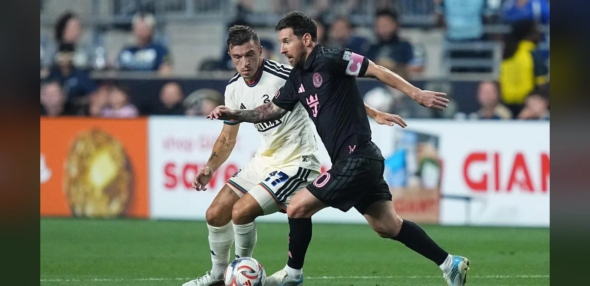 Messi scores first goal since father’s death as Inter Miami draws with Philadelphia Union