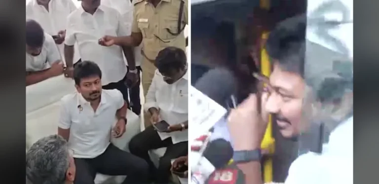 Tamil Nadu Police Detain Udhayanidhi Stalin After Case Over Remarks