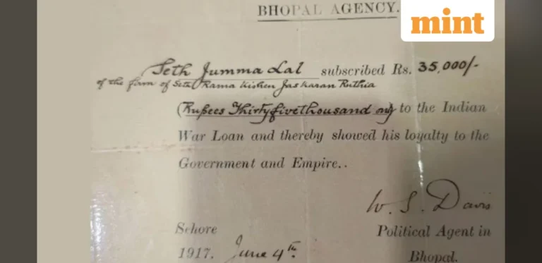 1917 Indian War Loan: Madhya Pradesh Family Seeks Repayment from UK