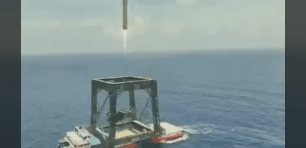 China recovers rocket stage on land for first time, after earlier recovery at sea