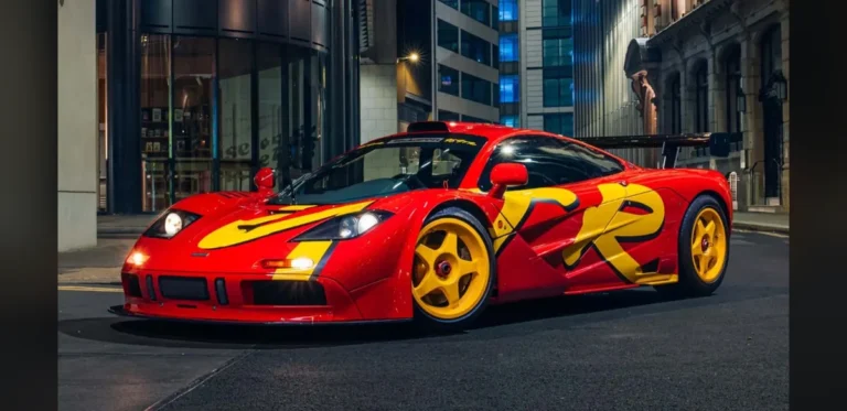 McLaren F1 GTR Achieves Record Auction Price in Monterey