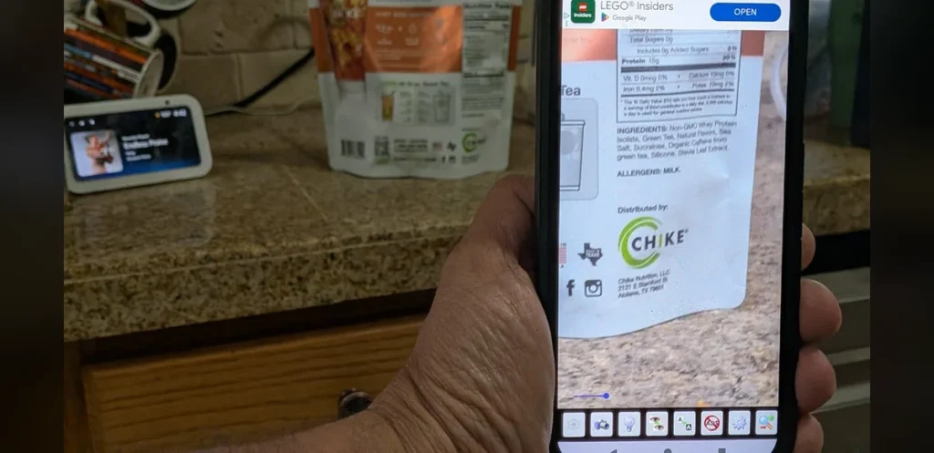 Free Android Application Provides Enhanced Magnification for Reading Fine Print