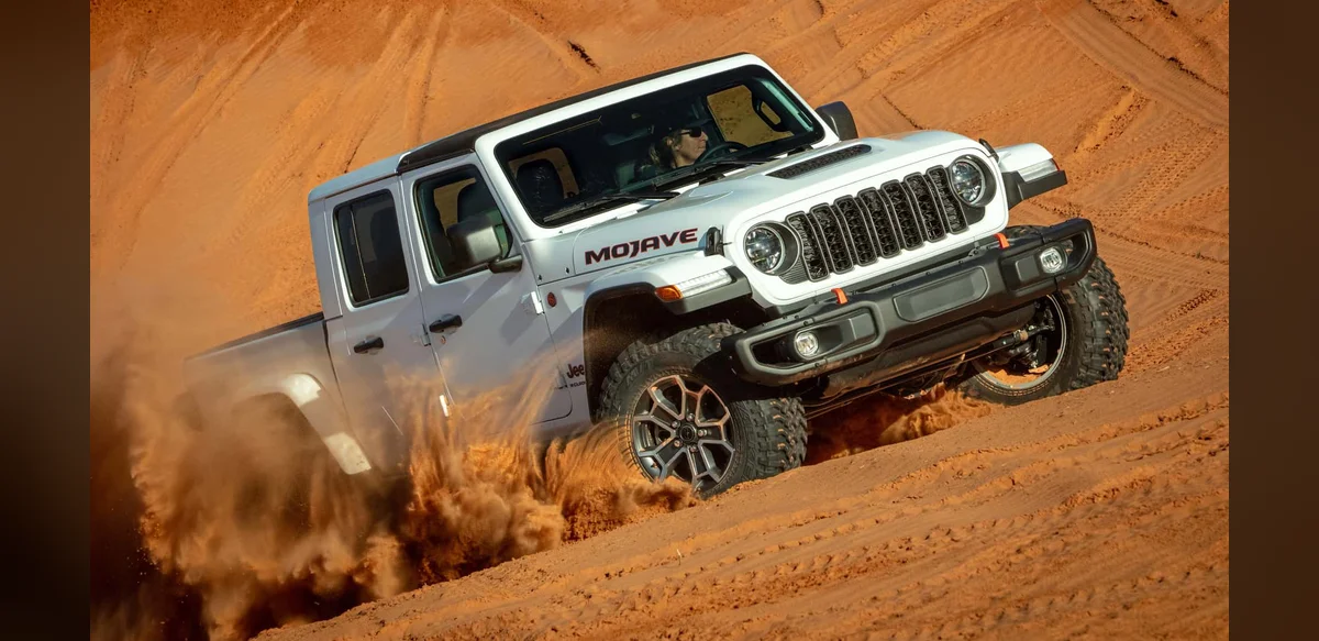 Factory-Stock Jeep Gladiator Mojave Prepared for 2026 Rebelle Rally