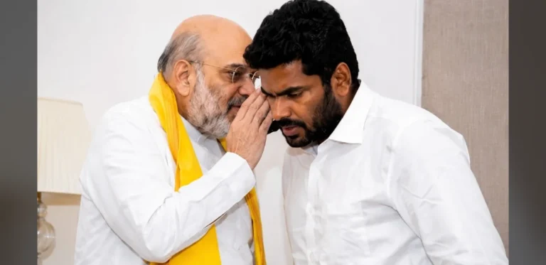 Annamalai Reveals Amit Shah Offered Him National BJP Role in Delhi