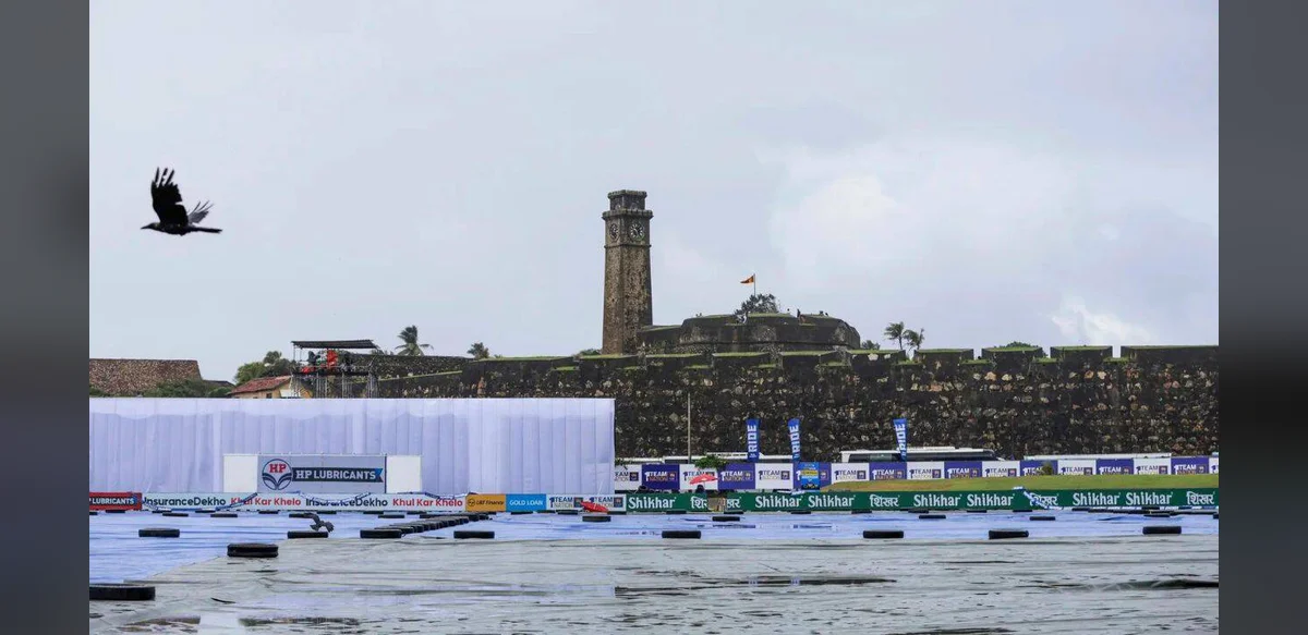 Ground Crew’s Quick Work Preserves Play Time at Galle Test
