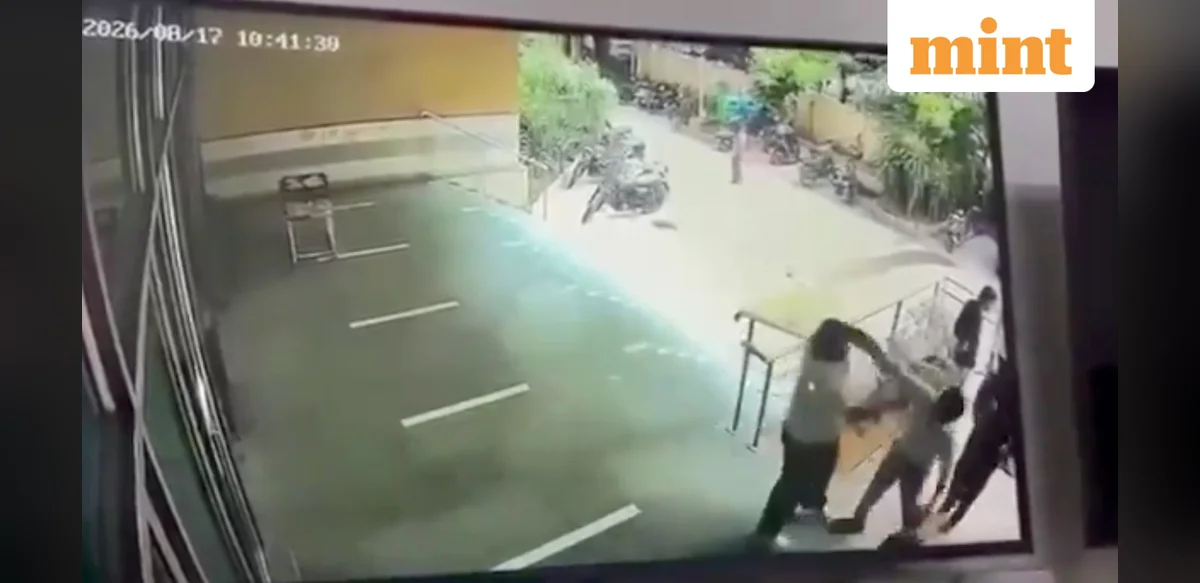 Delhi University PhD Scholar Suspended After Alleged Slap on Professor Recorded by CCTV