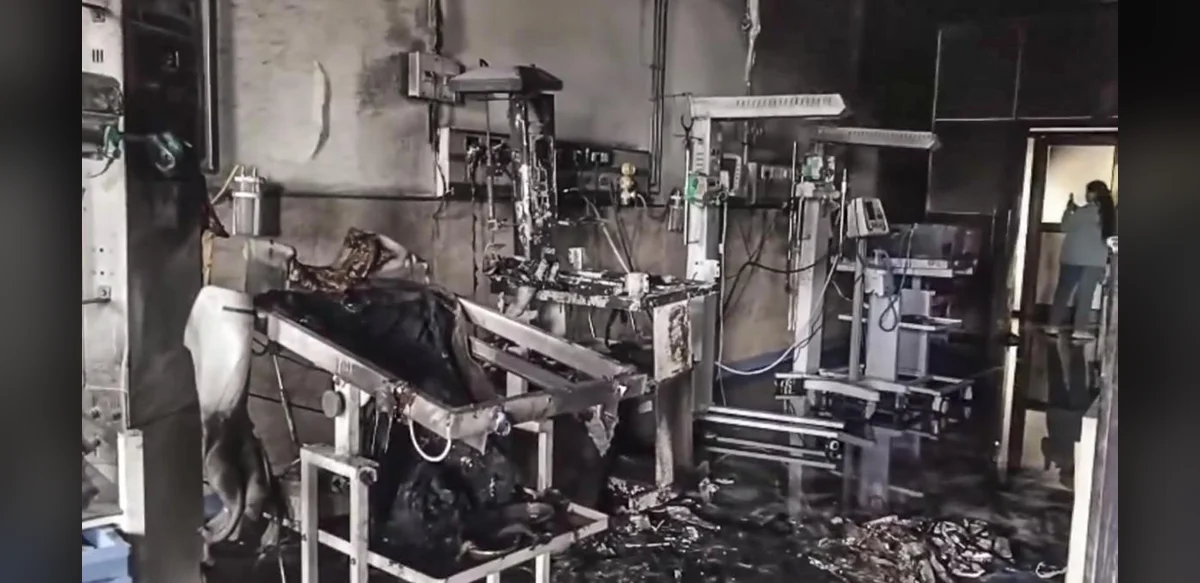 Amravati Hospital Fire: Parent Recalls Infants Covered in Black Ash